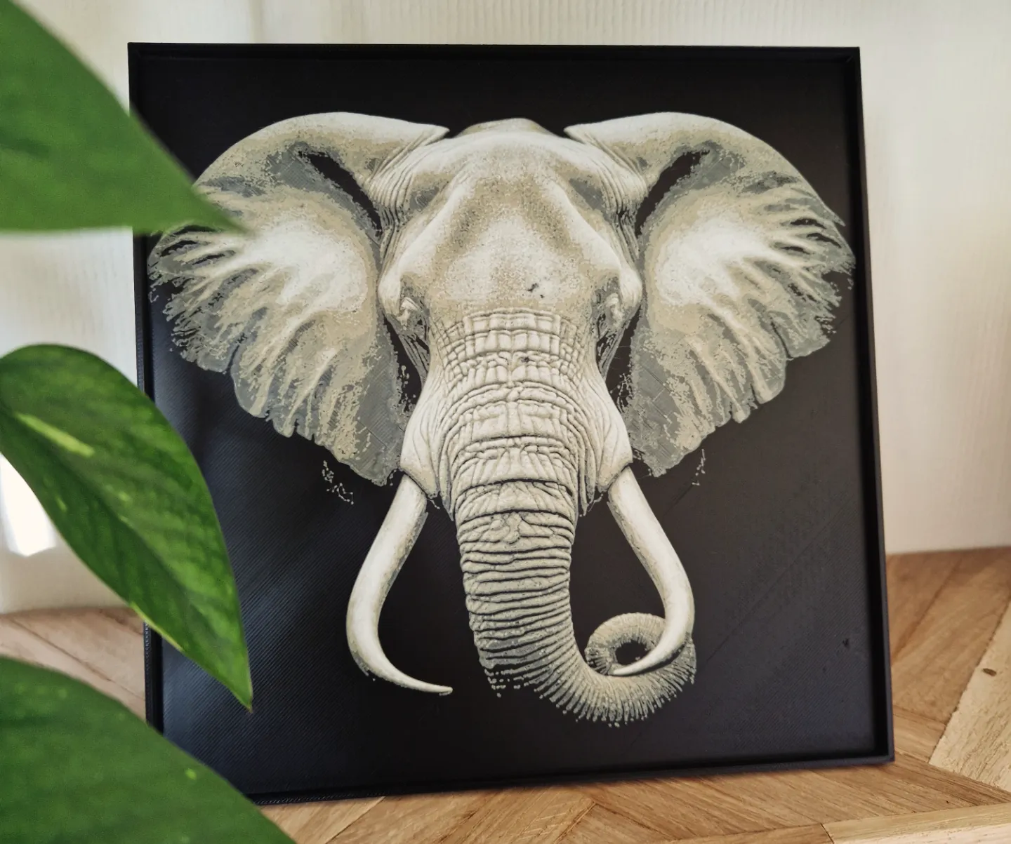 Hueforge Elefant