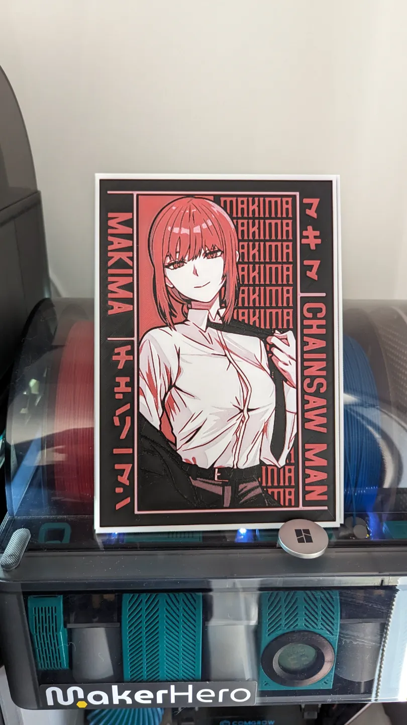 Makima - hueforge - Chainsaw Man