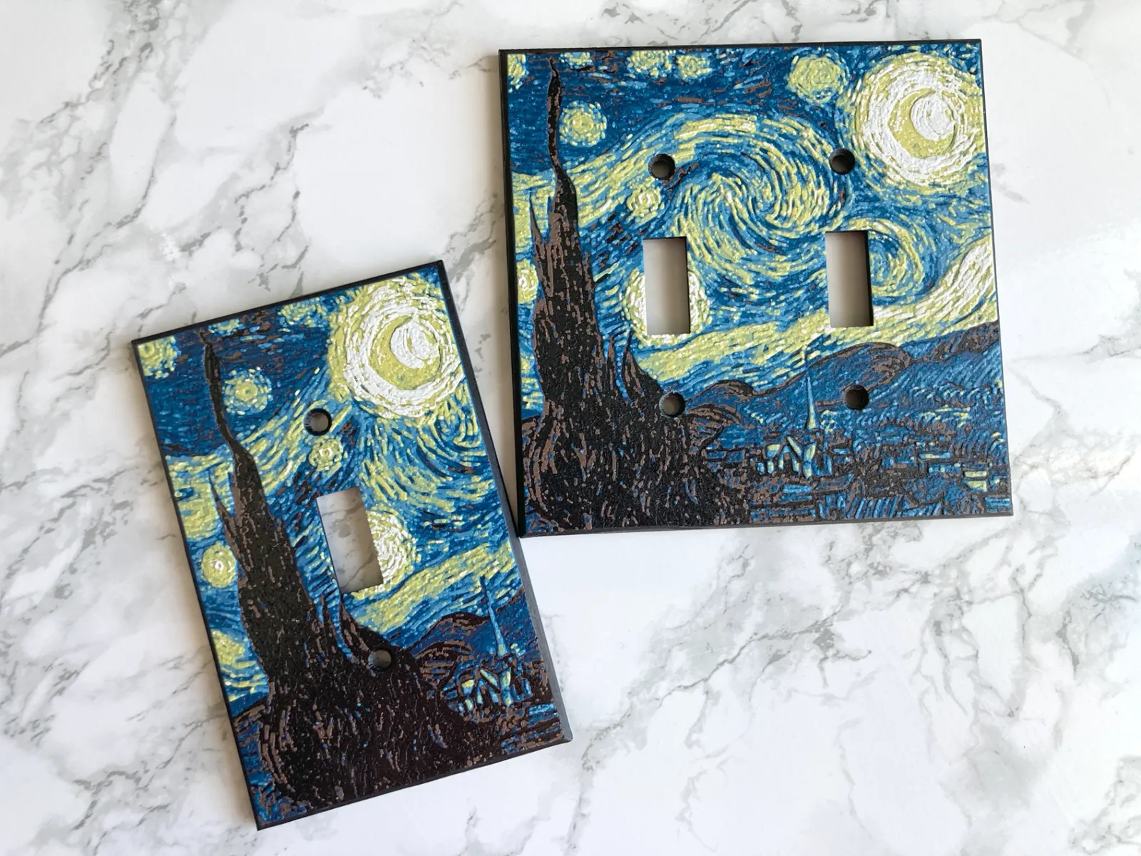 Van Gogh Starry Night Light Switch Covers