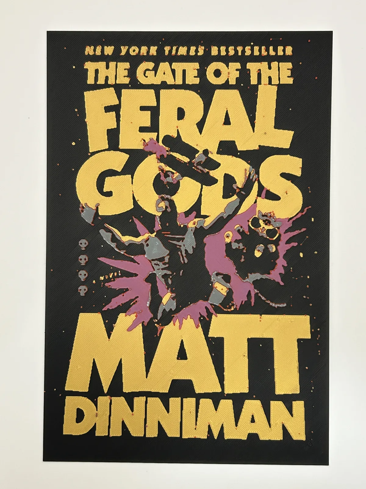 Gate of the Feral Gods Cover Art HueForge