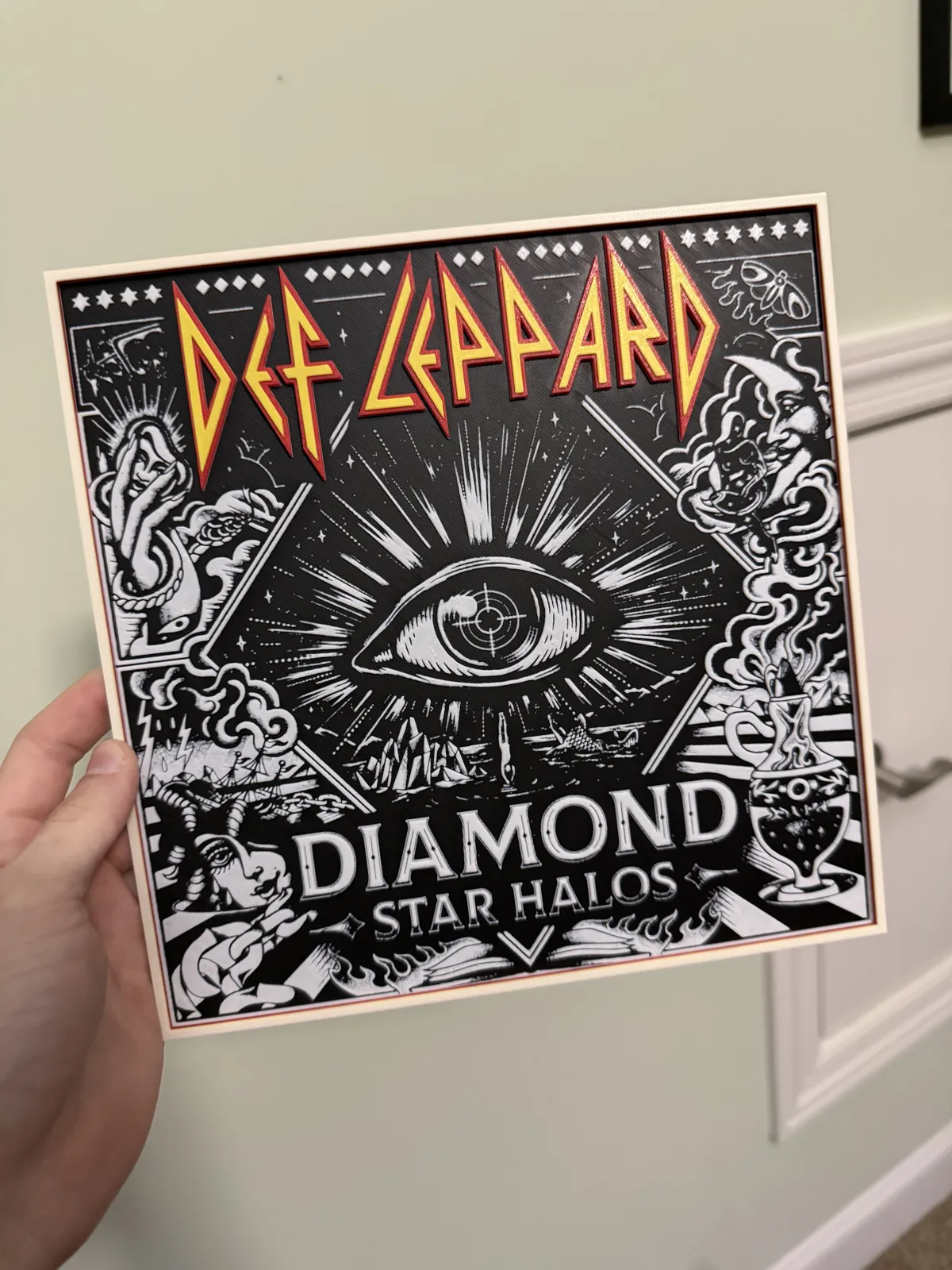 Def Leppard Daimond Star Halos Album HUEFORGE