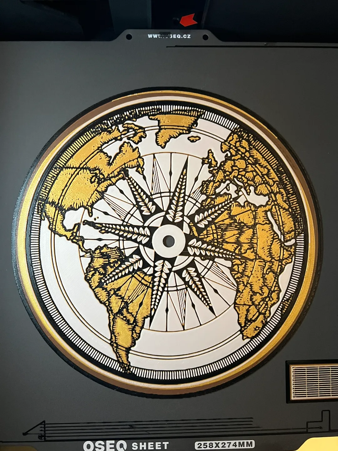 Hueforge Ancient world map