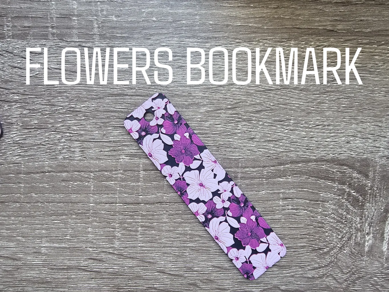 Bookmark - Flowers HUEFORGE