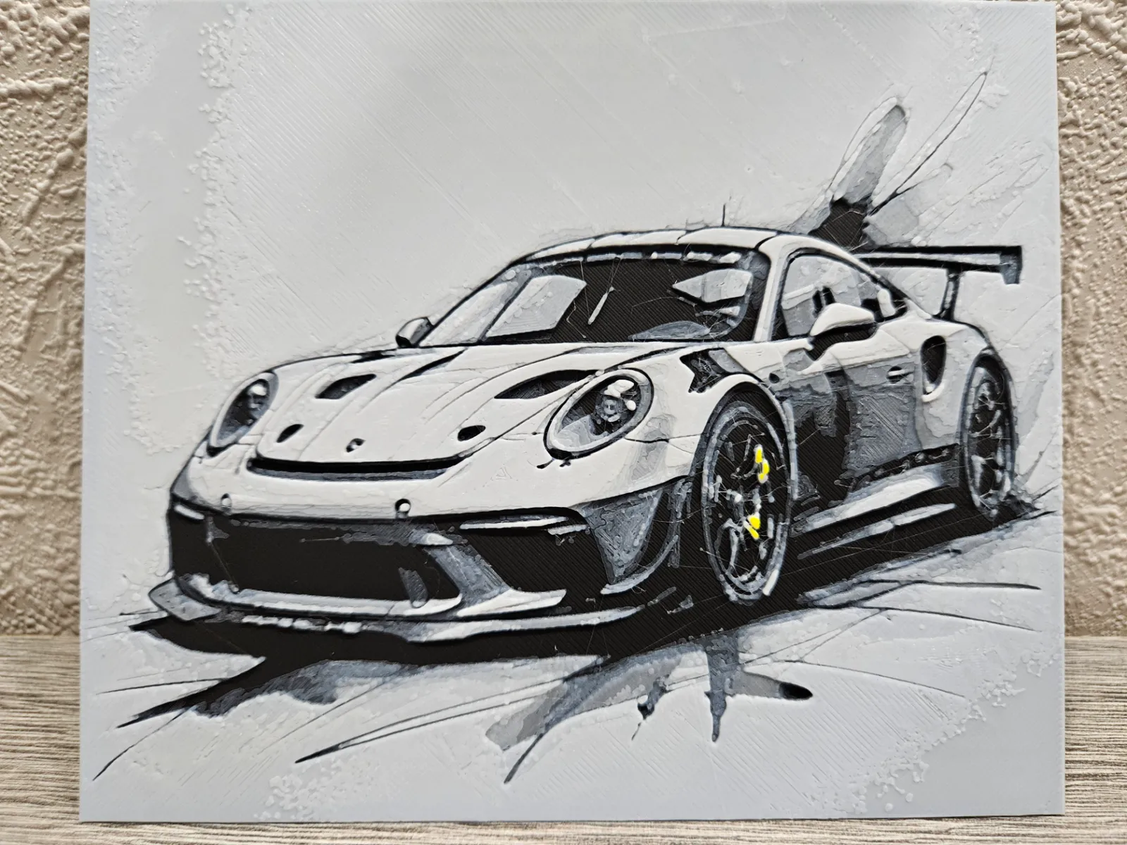 Porsche GT3 RS HueForge Part 2