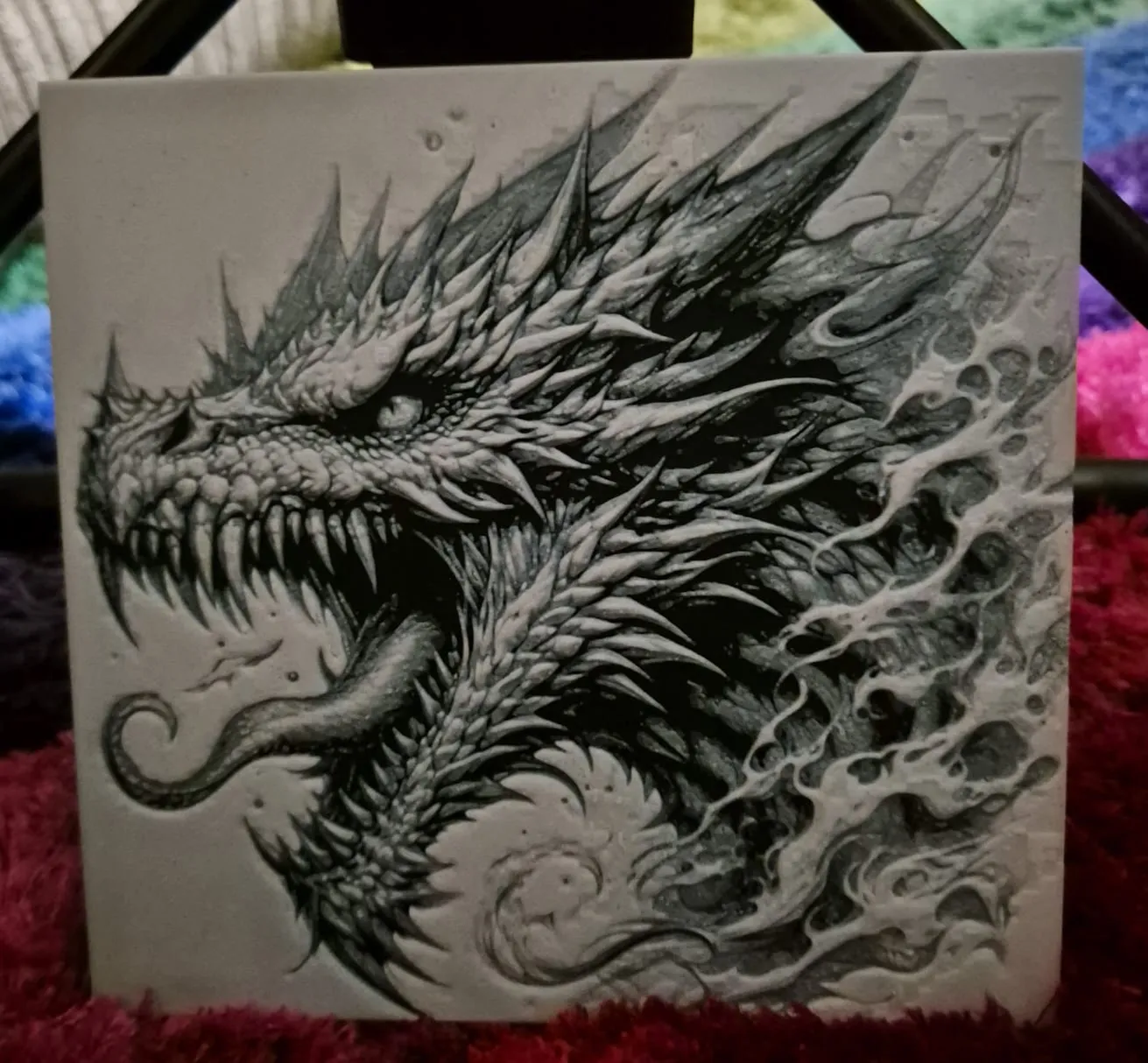 The dragon hueforge