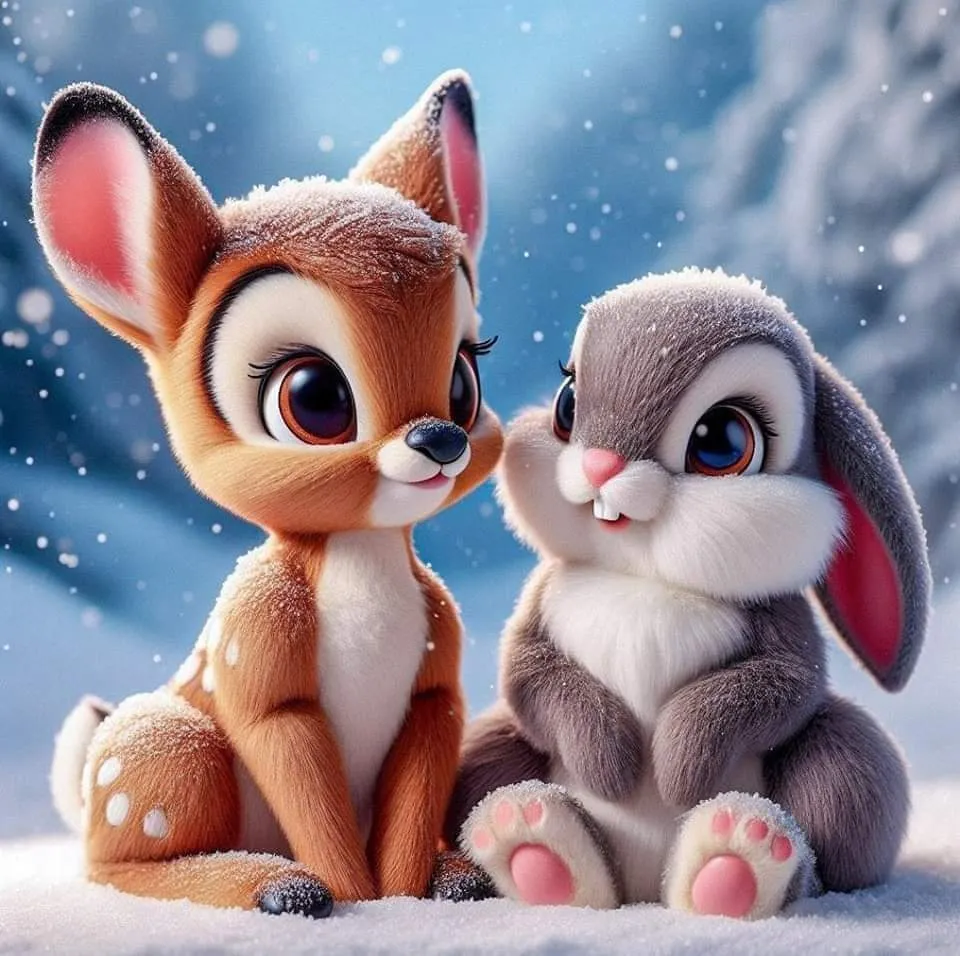 Hueforge disney Bambi et Panpan