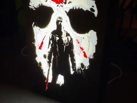 Friday the 13th Light Box (JASON)