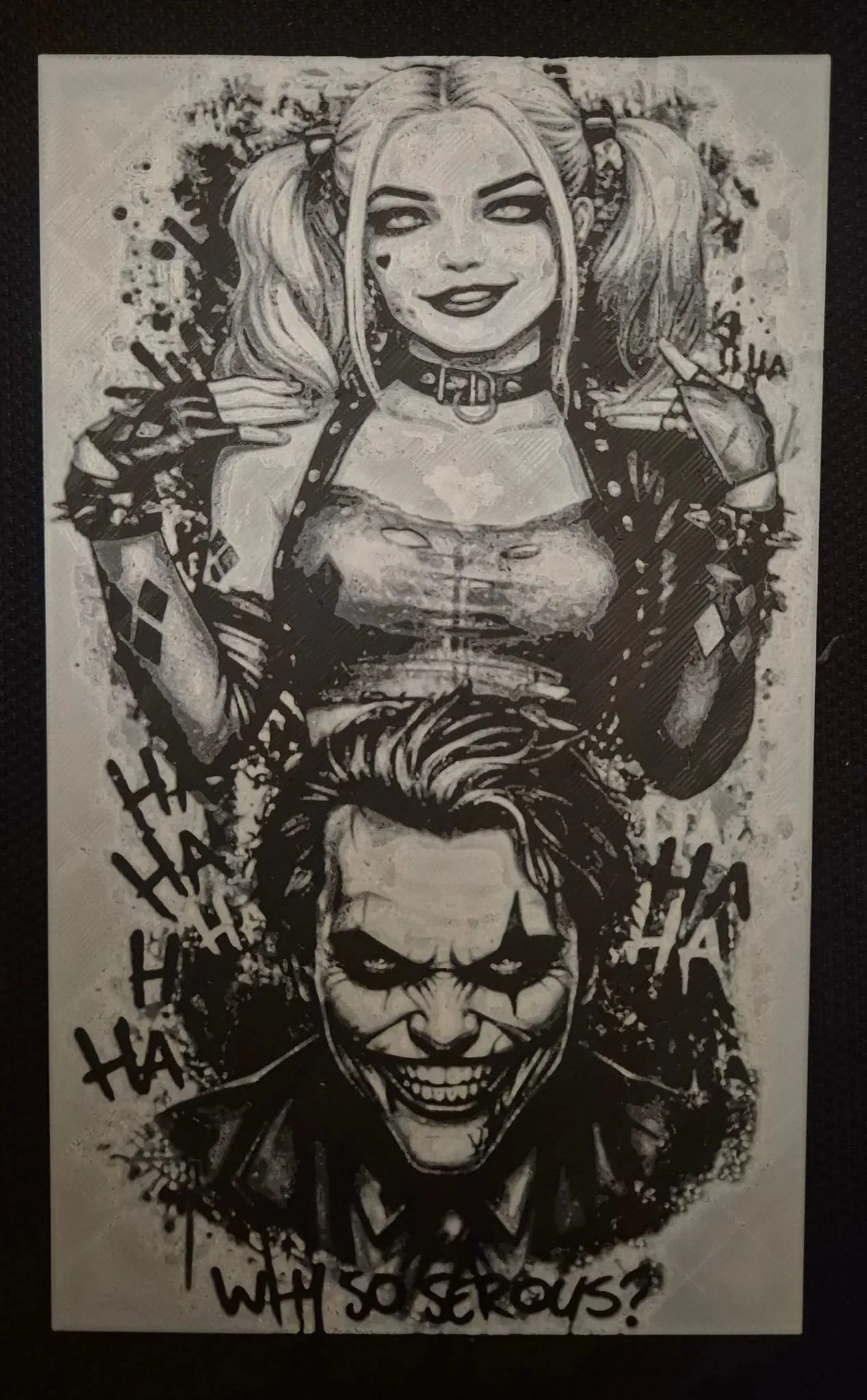 harley quinn and joker hueforge