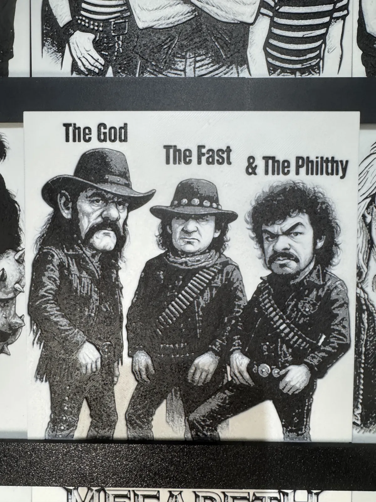 Hue Forge Karikatur – Motörhead "The God"