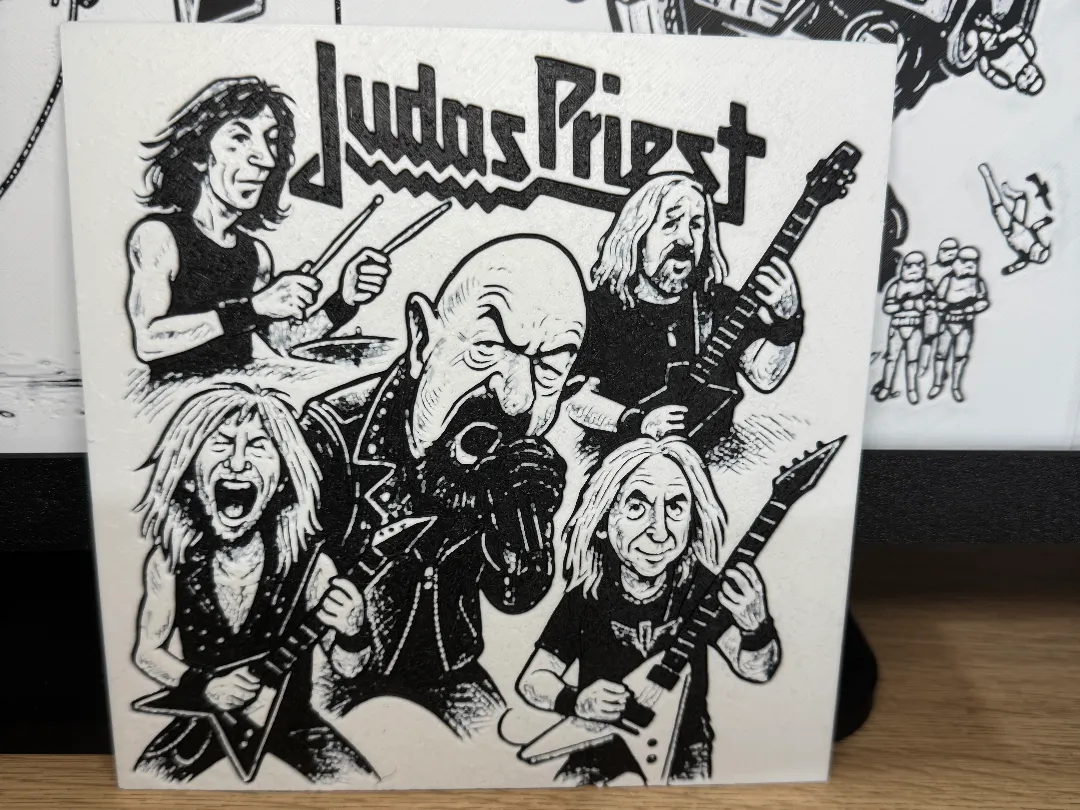 Hue Forge Karikatur Judas Priest