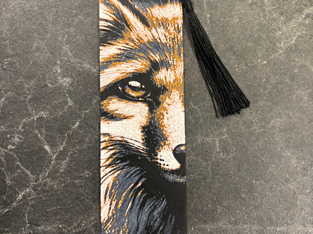 Fox Hueforge Bookmark