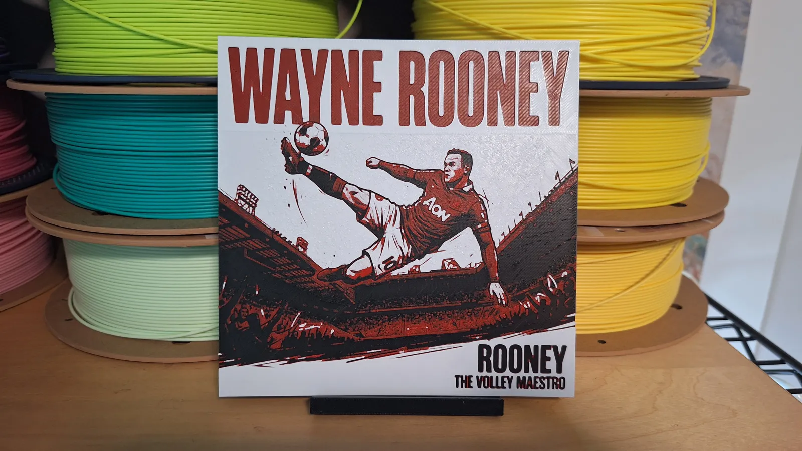 Wayne Rooney - Hueforge
