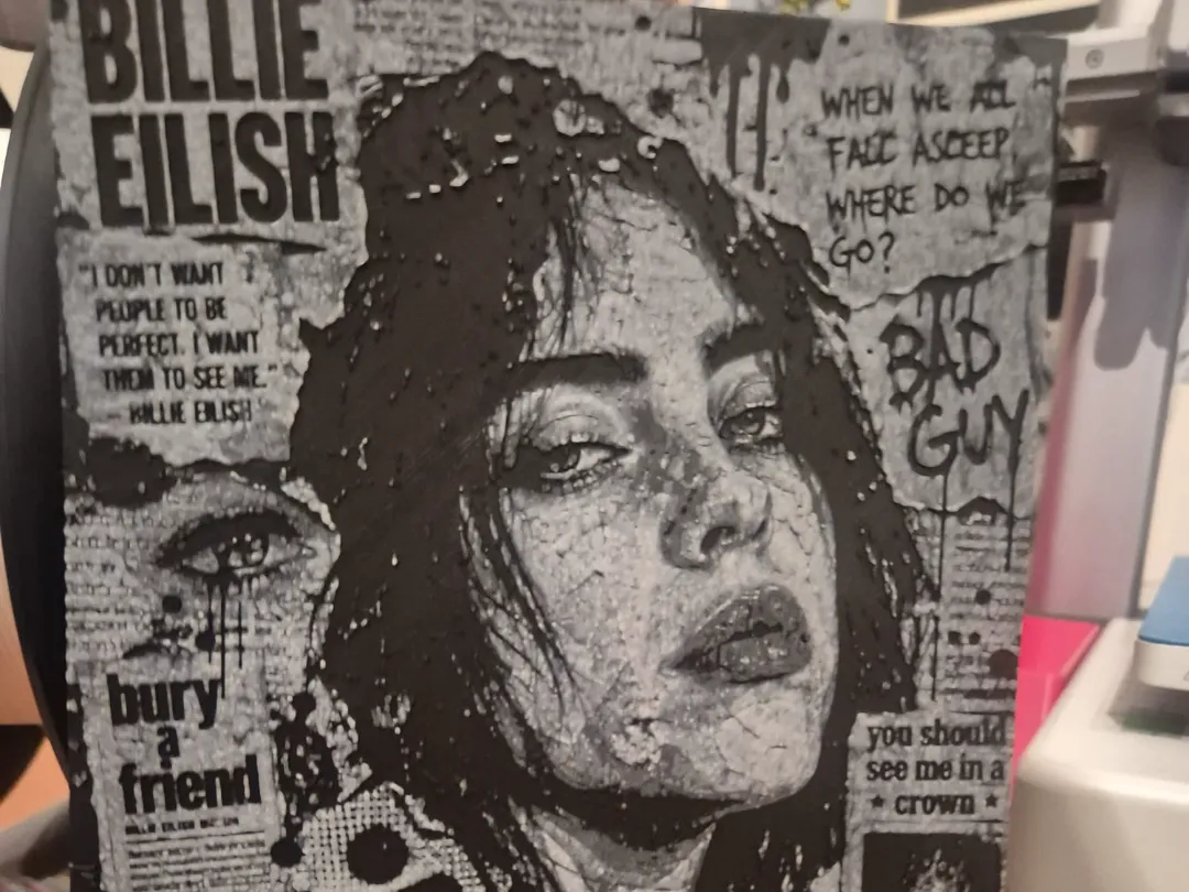 billie eilish newspaper