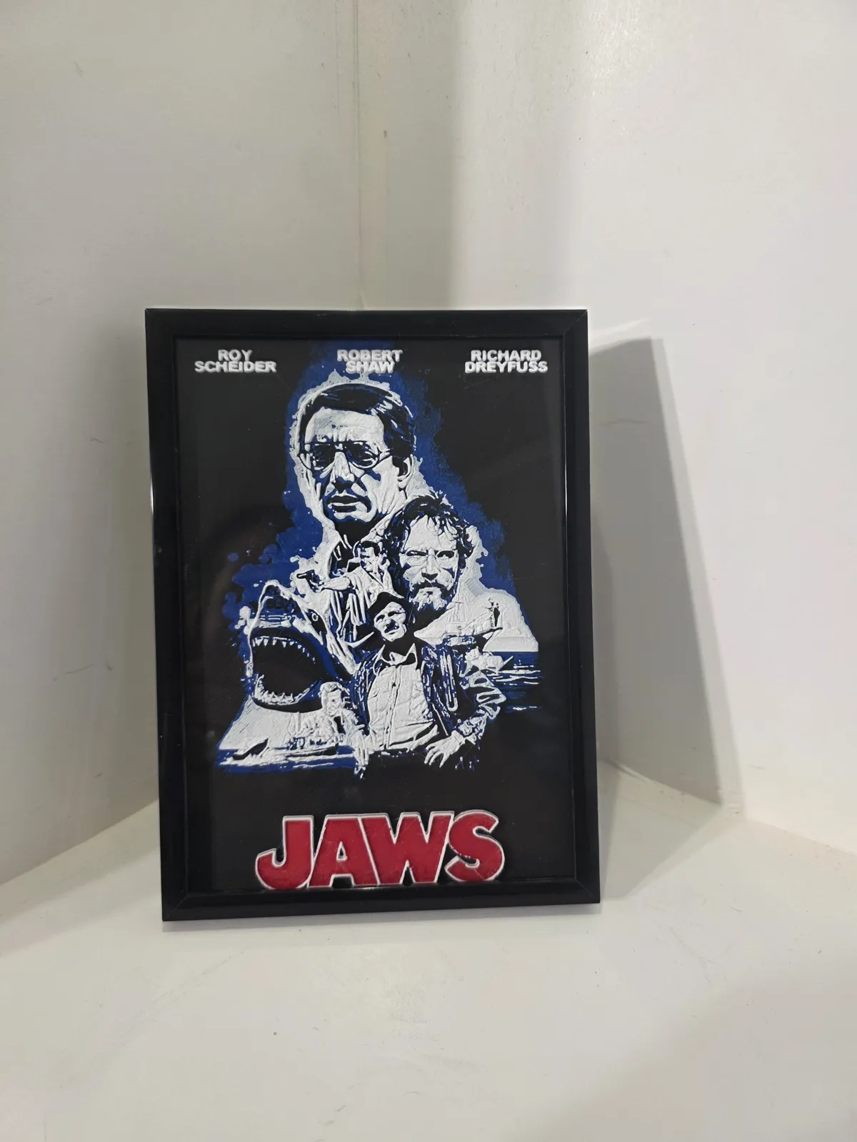 Jaws Movie Poster Hueforge