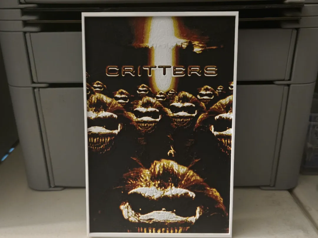 Critters Movie Poster - Hueforge Art