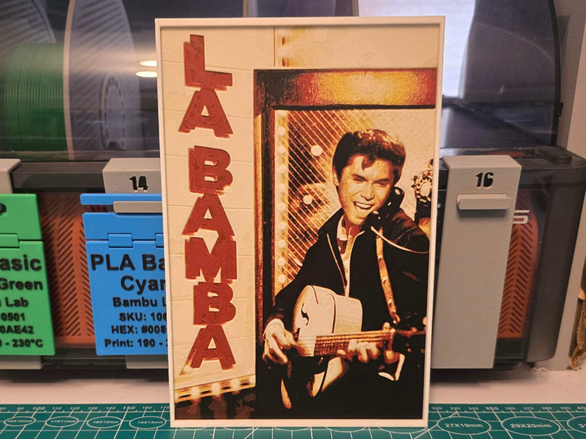La Bamba Movie Poster - Hueforge Art