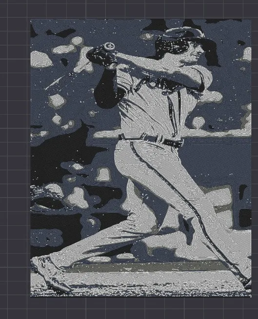Matt Olsen Action HueForge (Request)