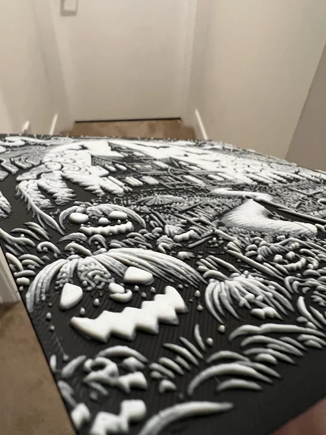 High Detail Halloween Hueforge Art NO AMS Needed