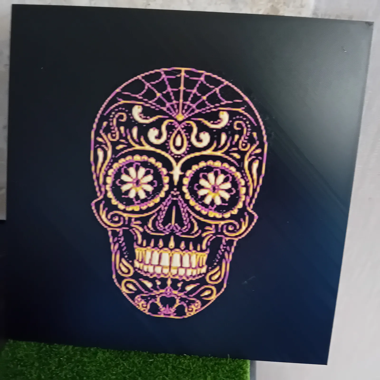 Candy Skull Hue forge - Filament paint Sugar skull