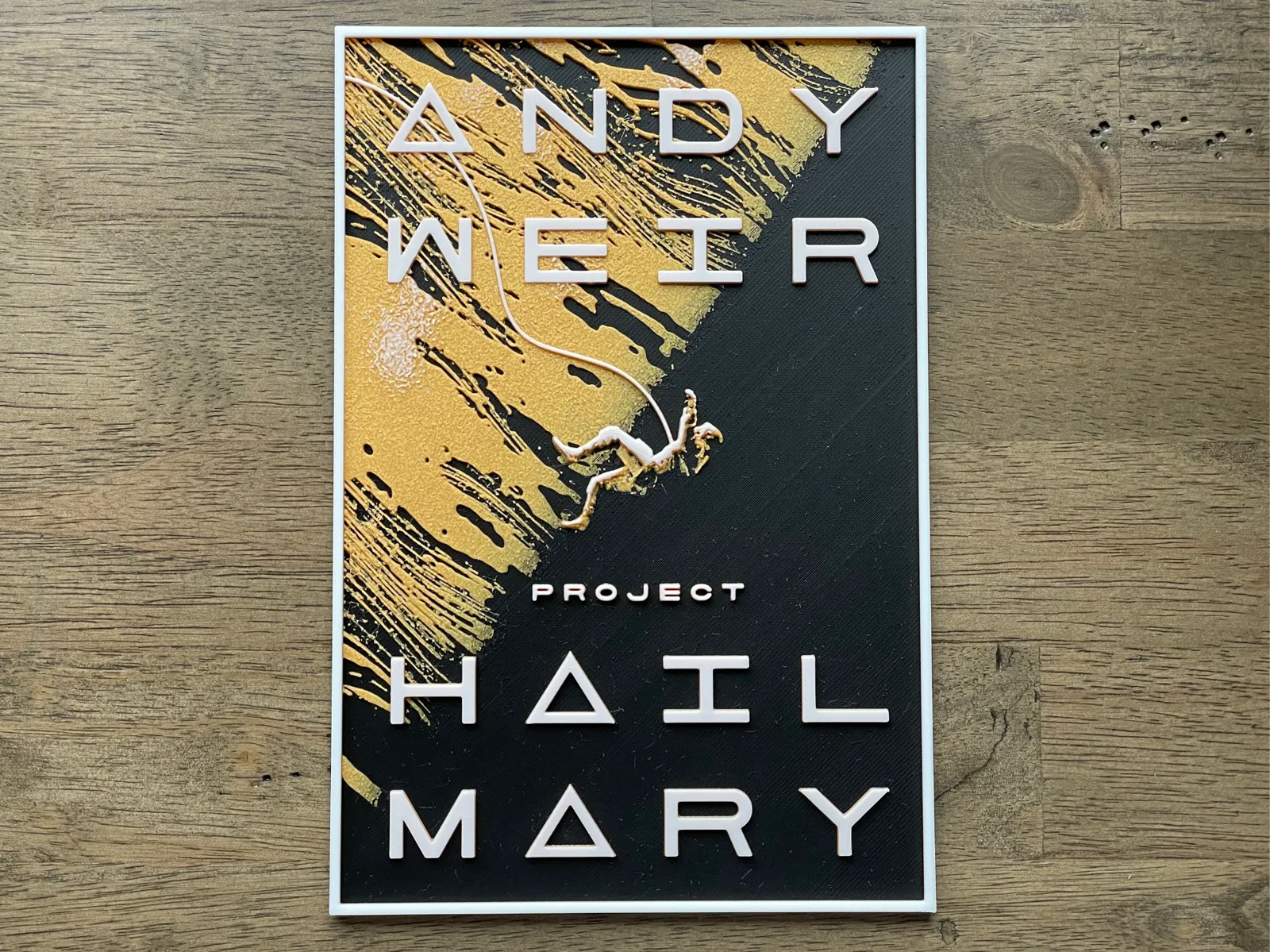 Project Hail Mary Hueforge Book Poster