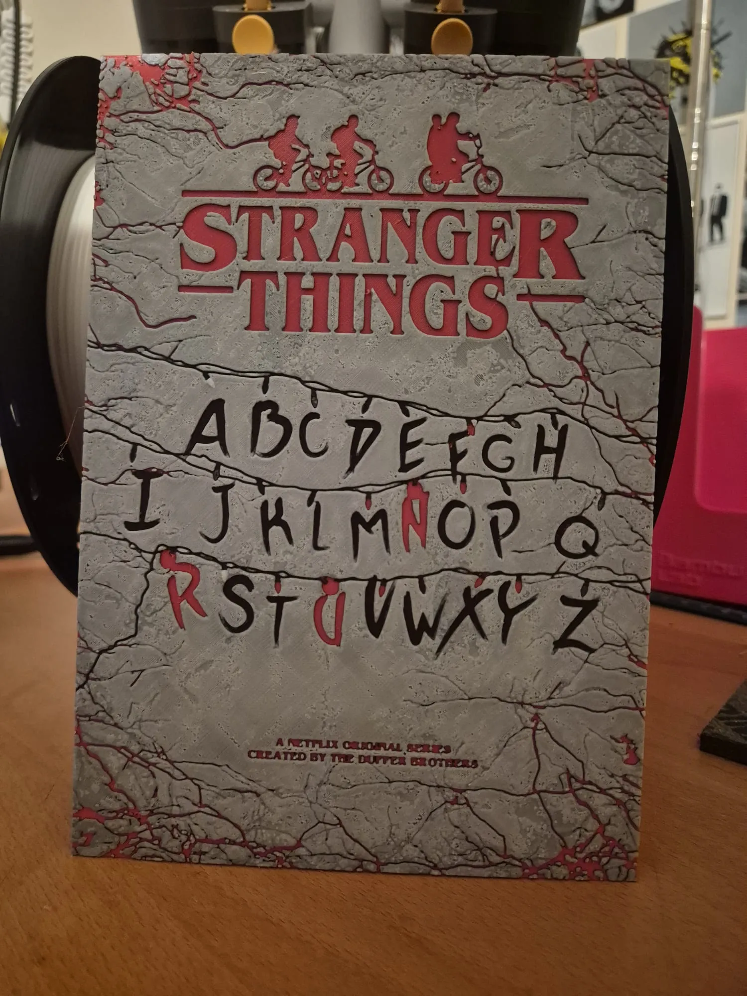 strangerthings poster hueforge