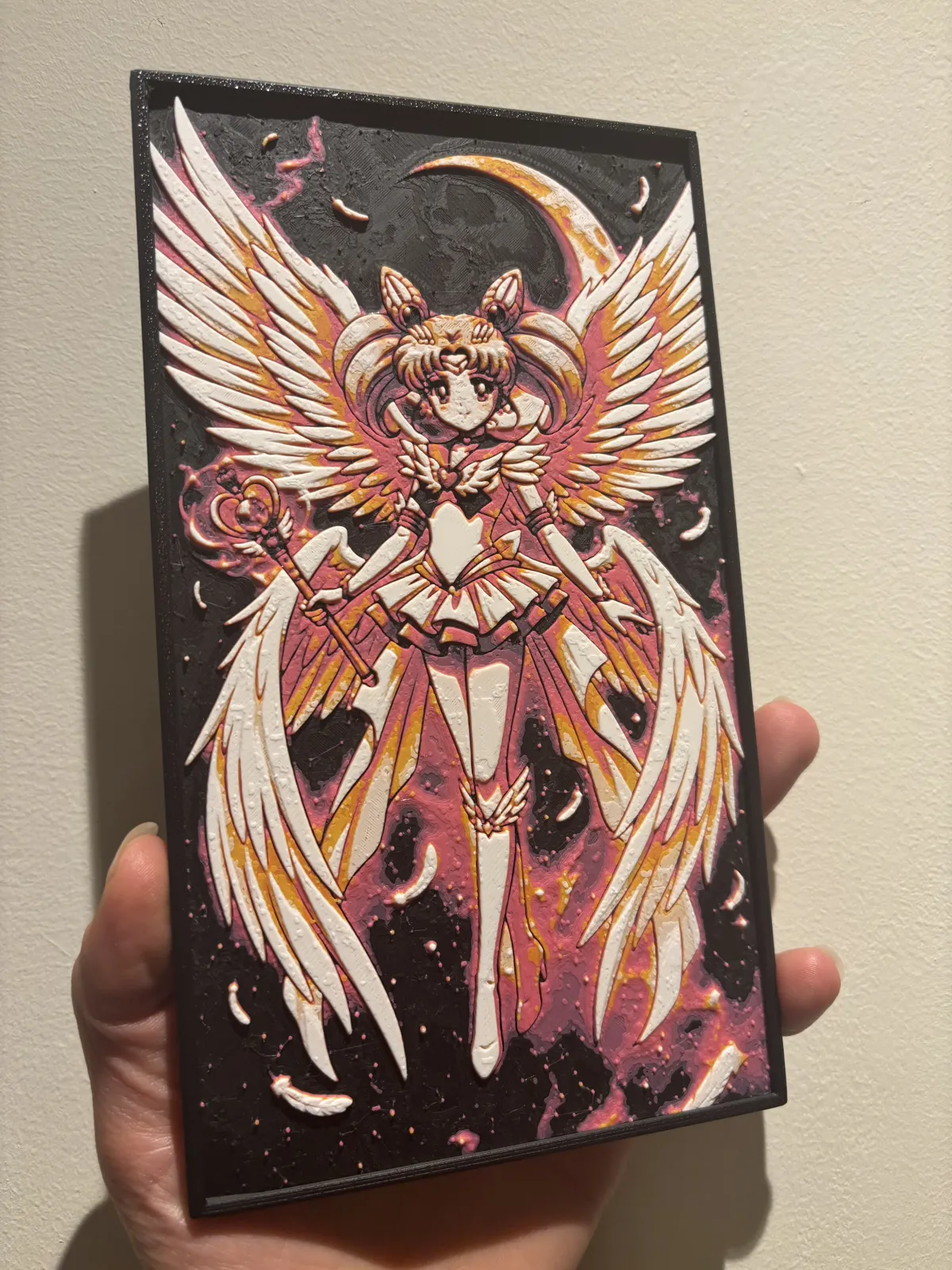 Chibiusa Hueforge - Sailor Chibi Moon inspired art