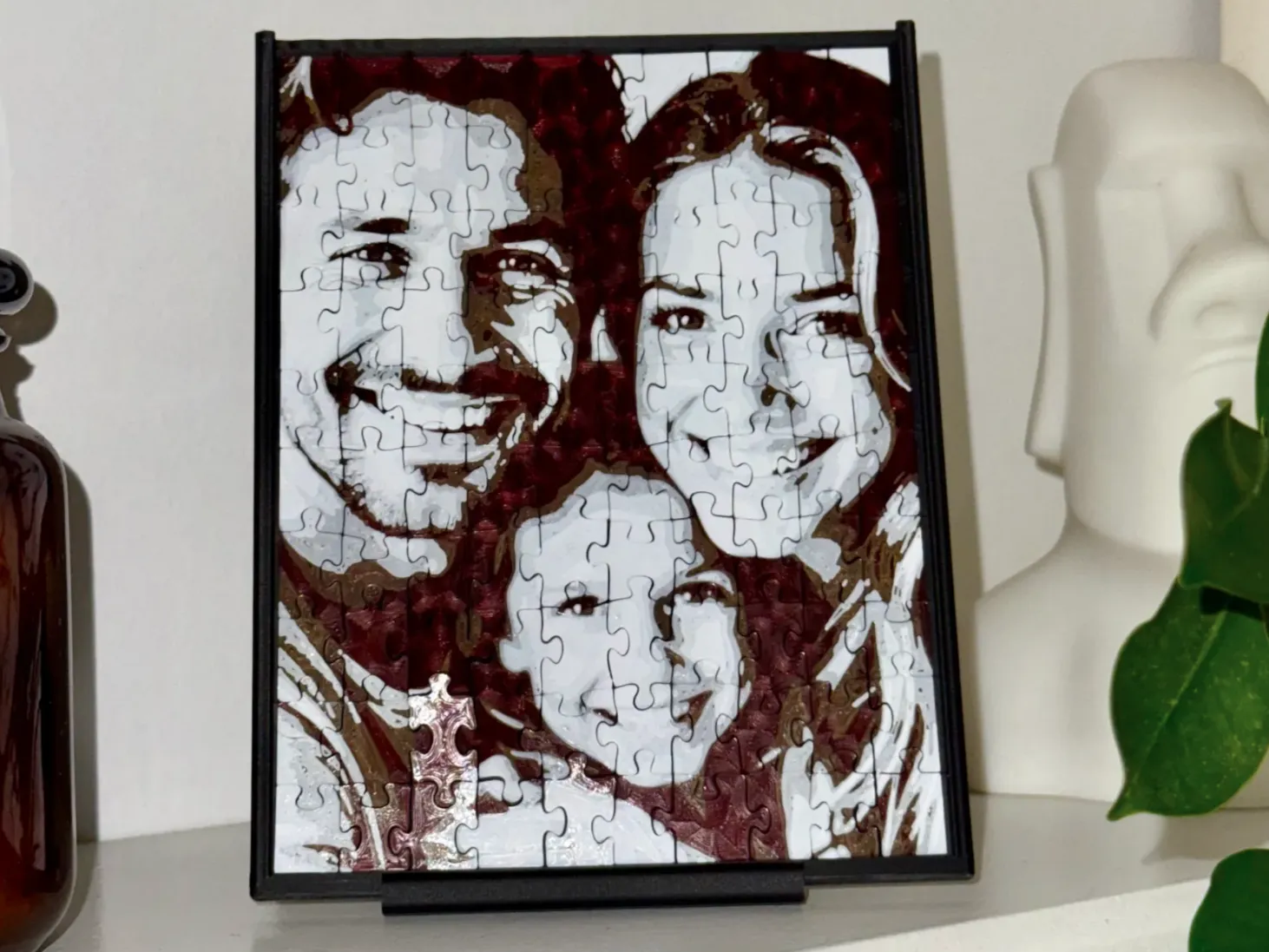 Easy to personalize Puzzle Vertical 100pcs Set