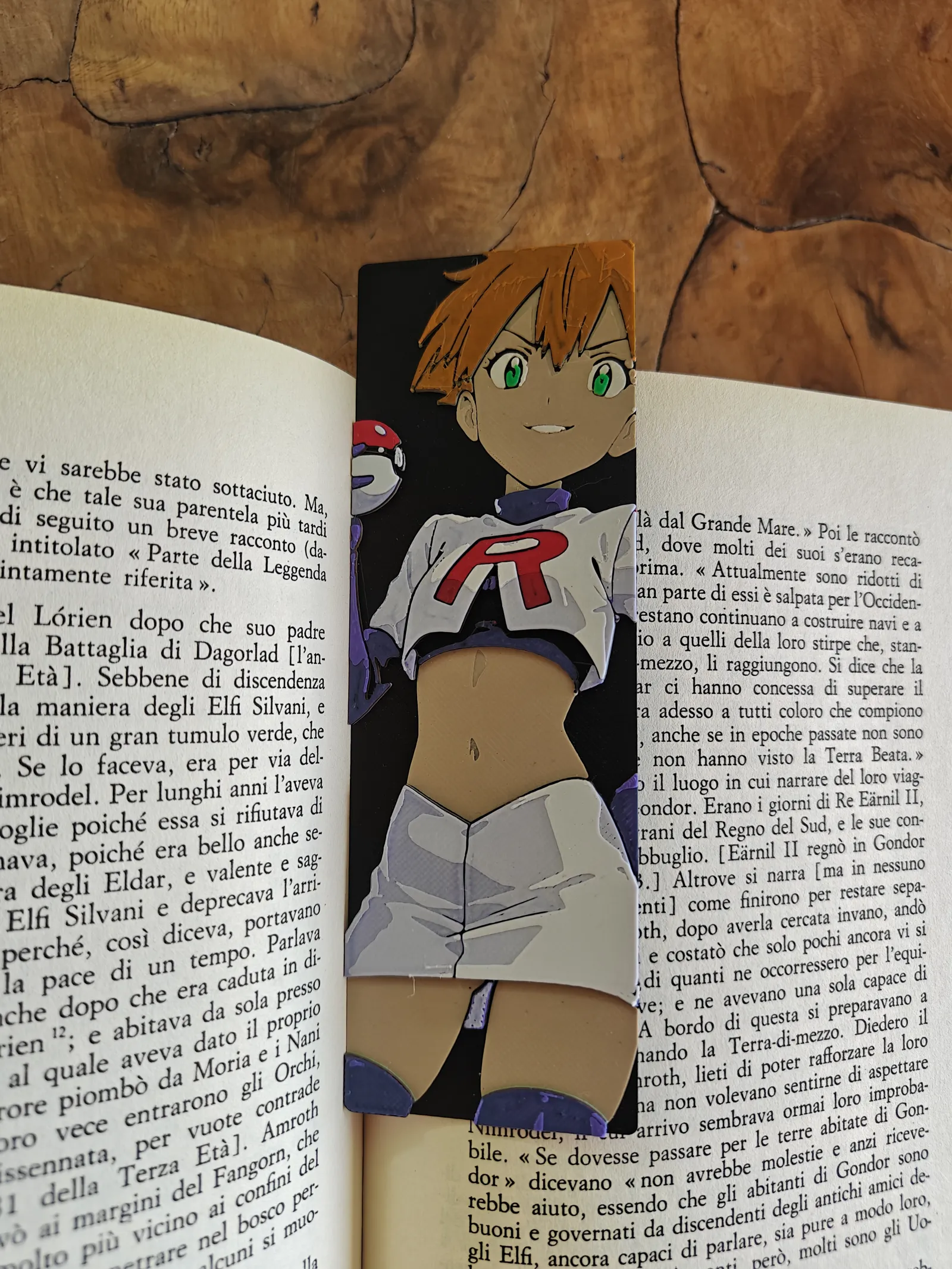 Team Rocket Misty - Hueforge Bookmark Set