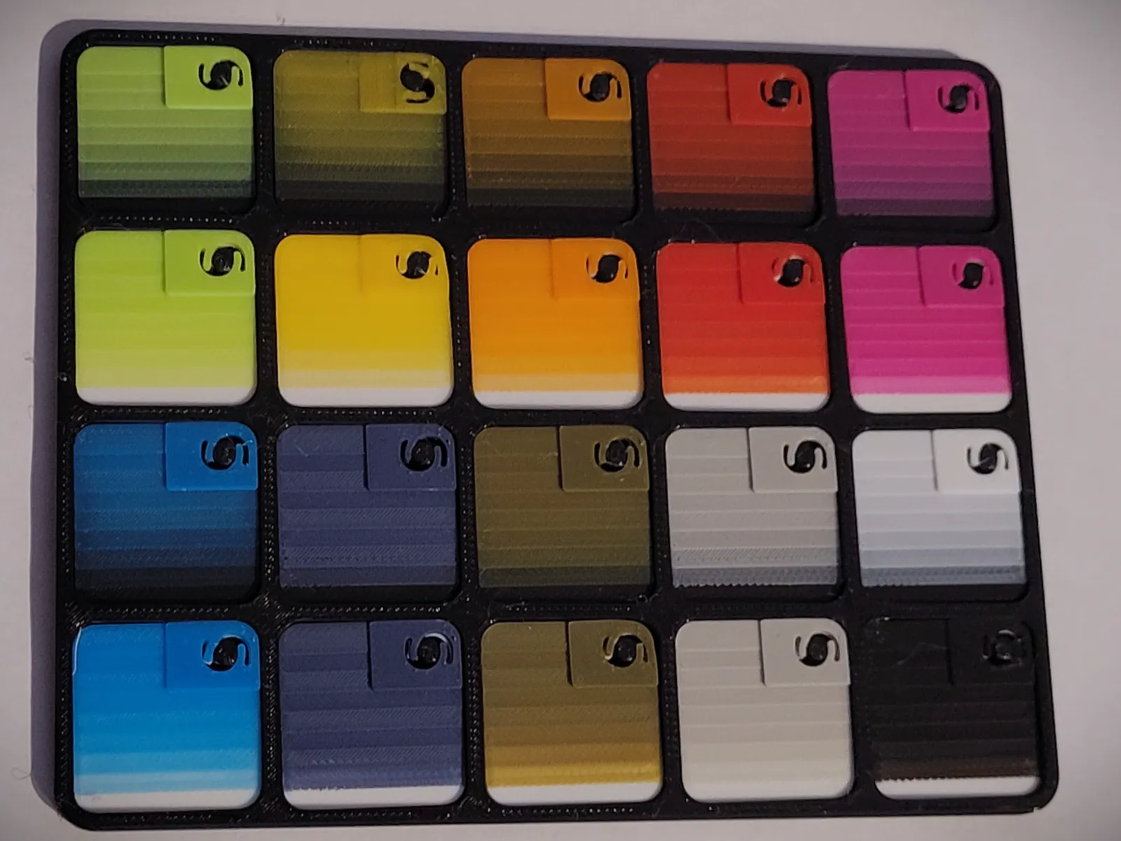 HUEFORGE CALIBRATION SWATCH - FILAMENT SAMPLE