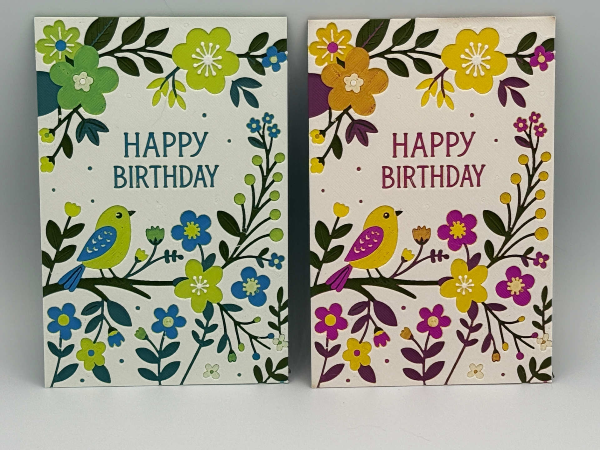 Birthday Greeting Card/Sign Hueforge