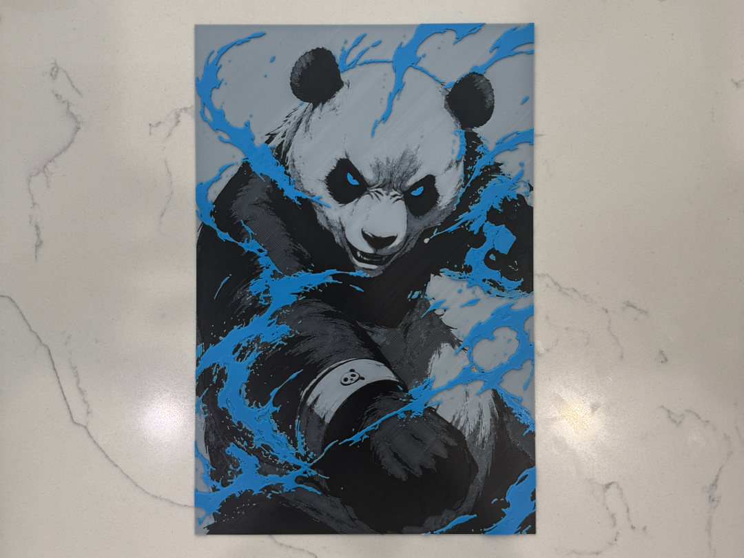 Panda from JJK HUEFORGE