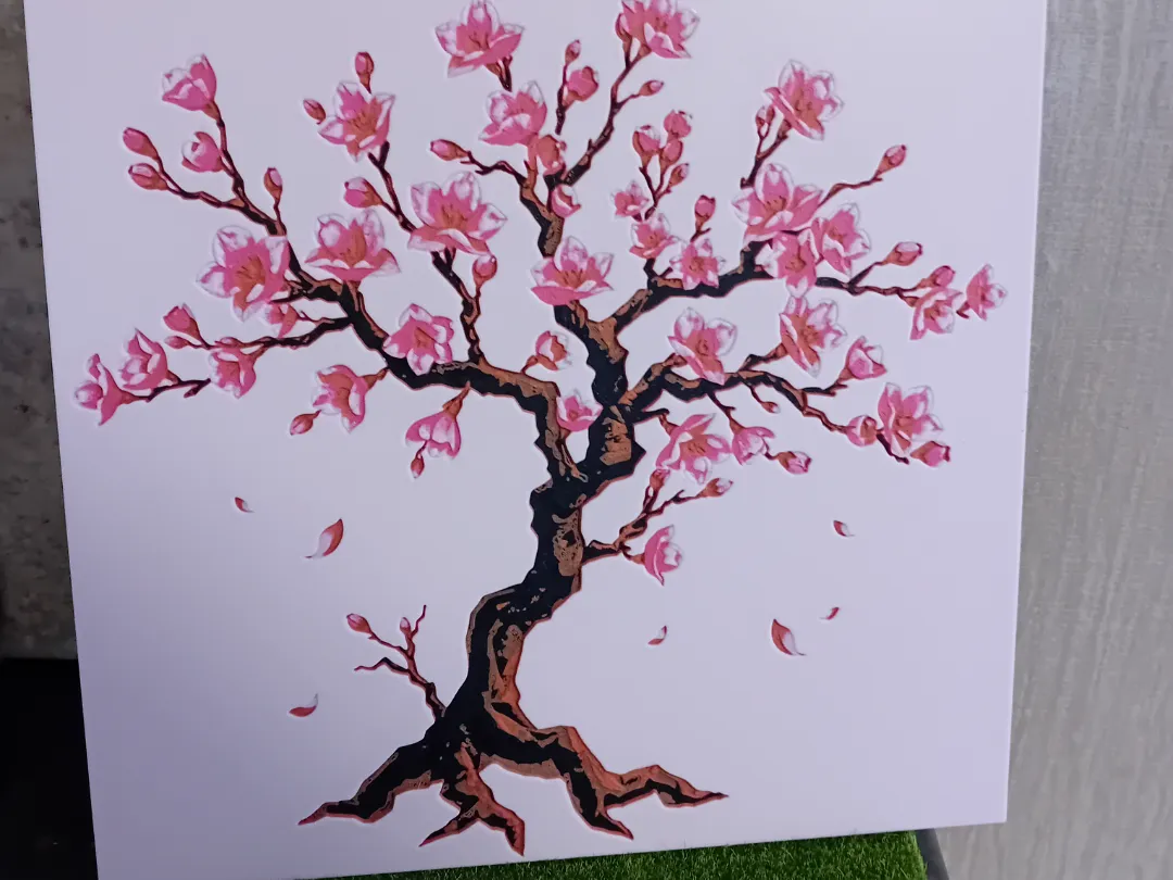 Cherry Blossom Tree Hue forge-Hueforge Cherry Tree