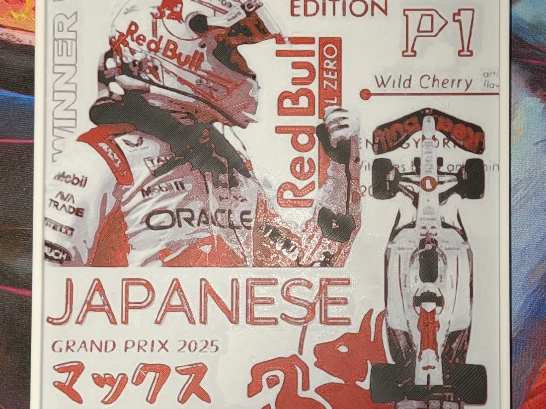 F1 Red Bull Cherry Edition Japanese GP Hueforge