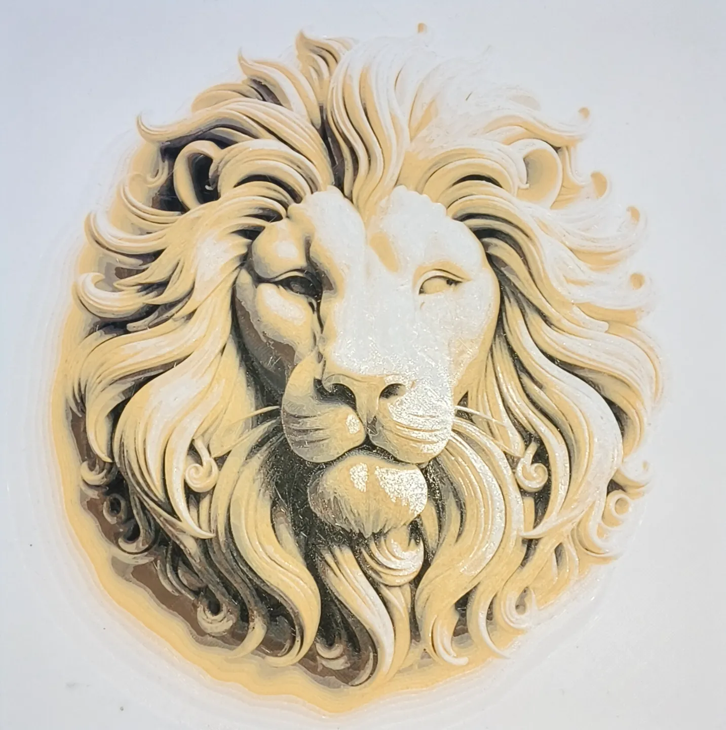 Lion Head Hueforge