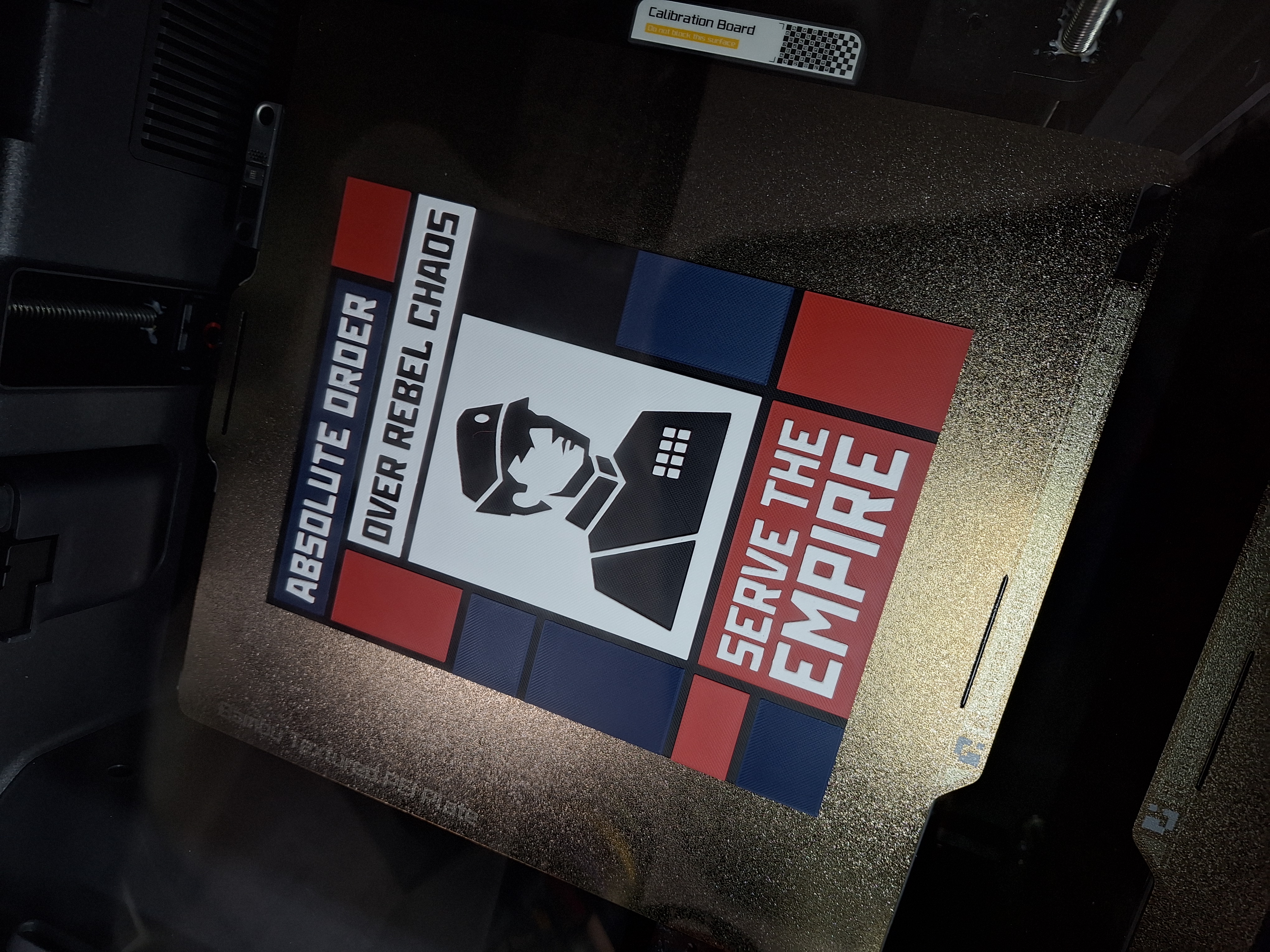 Stop Rebel Chaos - Hueforge Wall Art