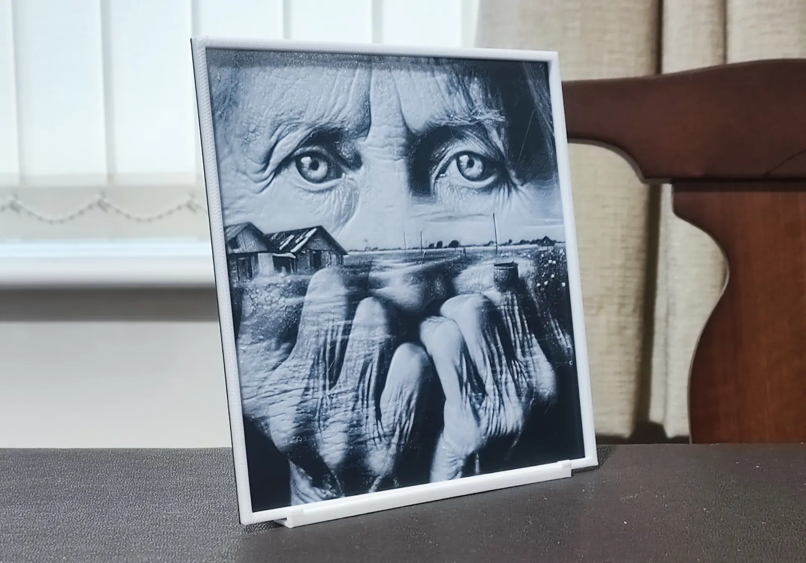 Double Exposure - I Remember - HueForge 2 Color
