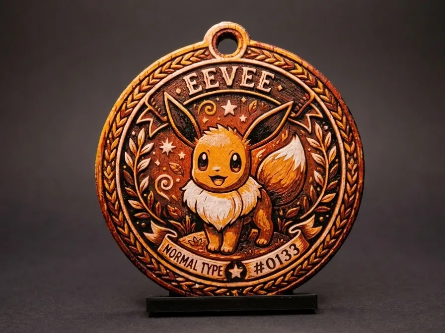 Eevee Pokemon Ornament - 4 Colours