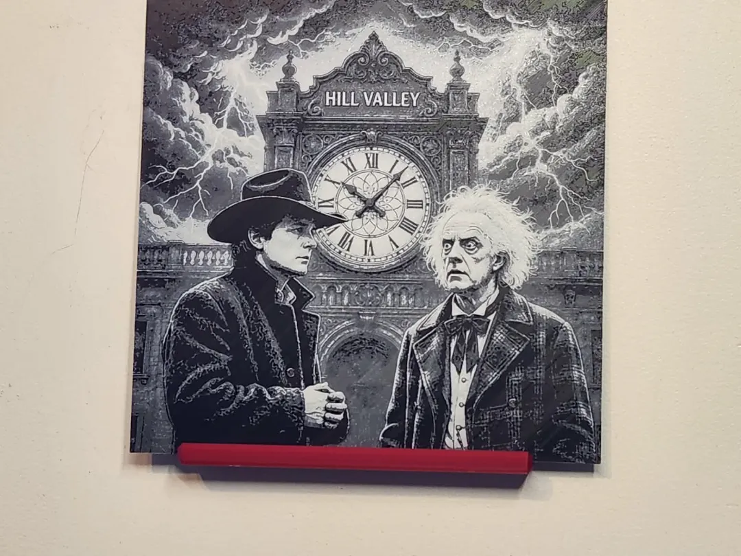 Hueforge - Back to the Future - Marty & Doc