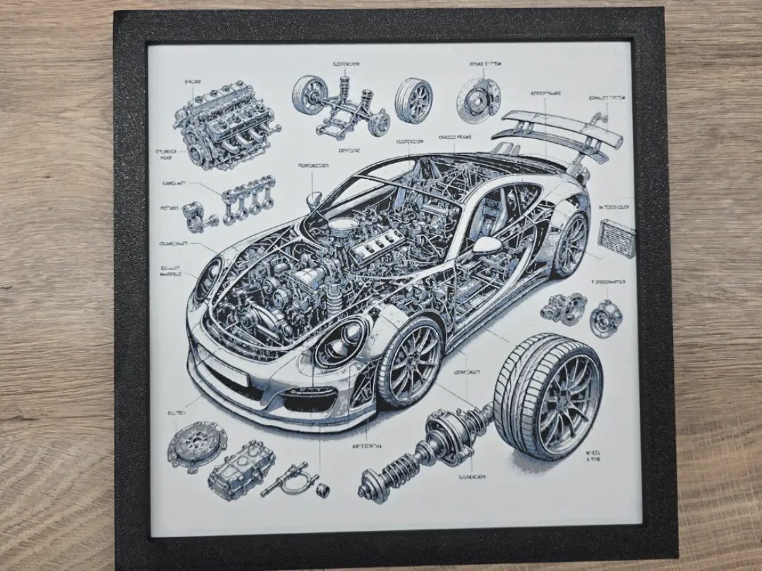 Porsche 911 Einzelteile - Hueforge