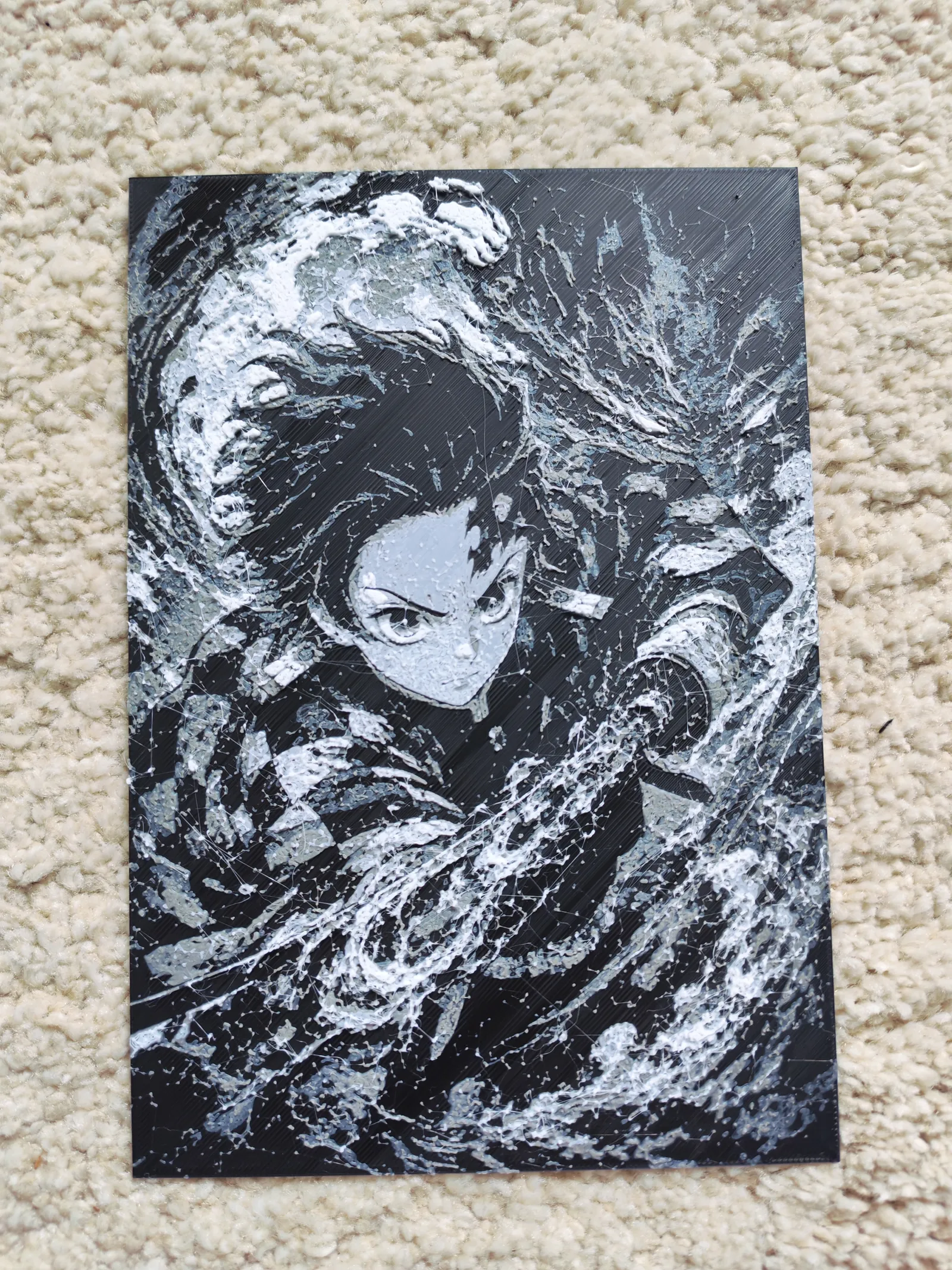 Tanjiro Kamado - Feuer Hueforge - Demon Slayer