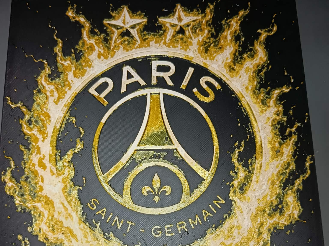 logo PSG flamme