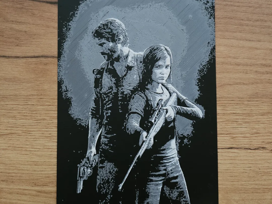the last of us ellie & joel HueForge