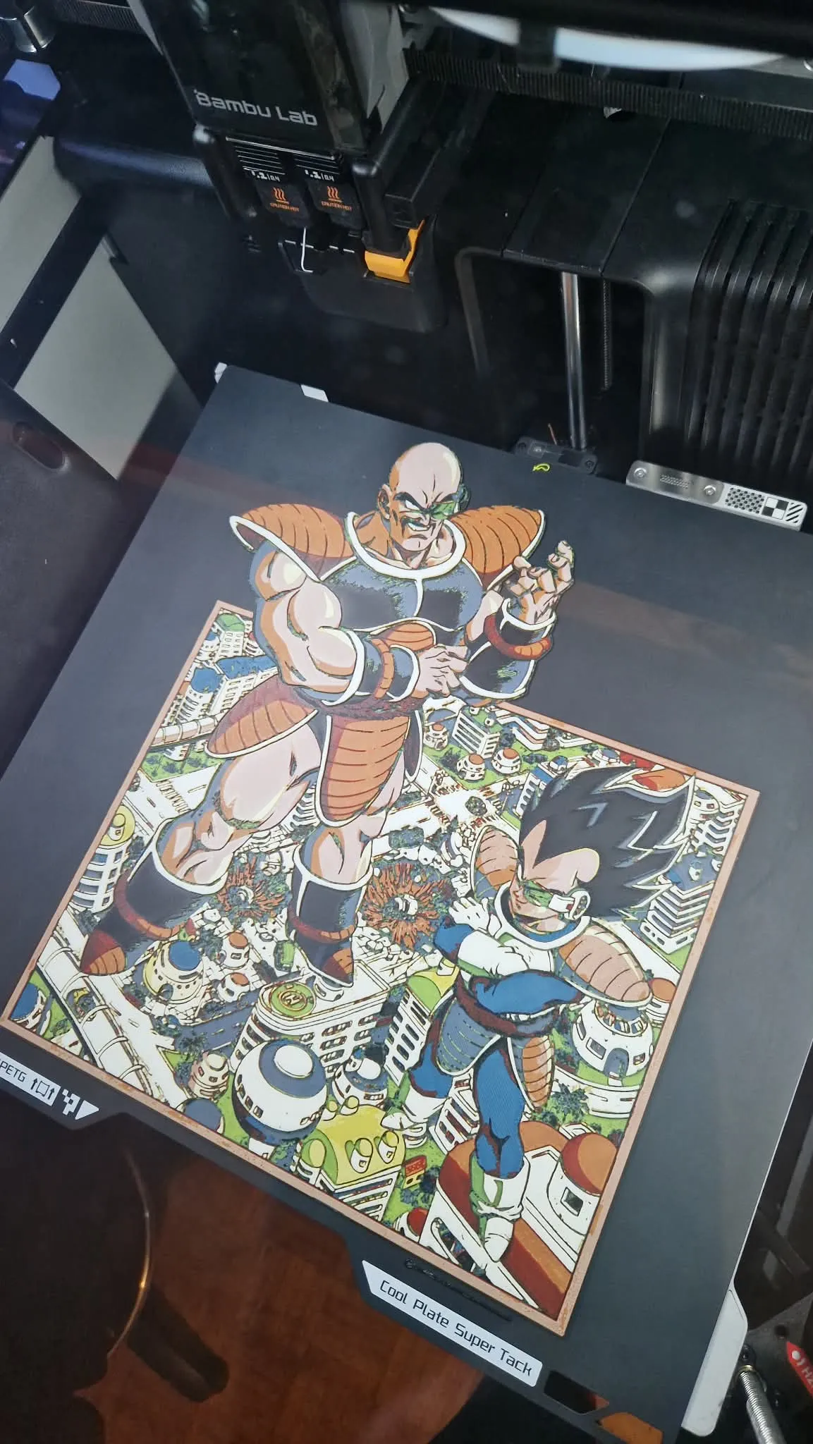 Nappa & Vegeta - Dragon Ball Hueforge