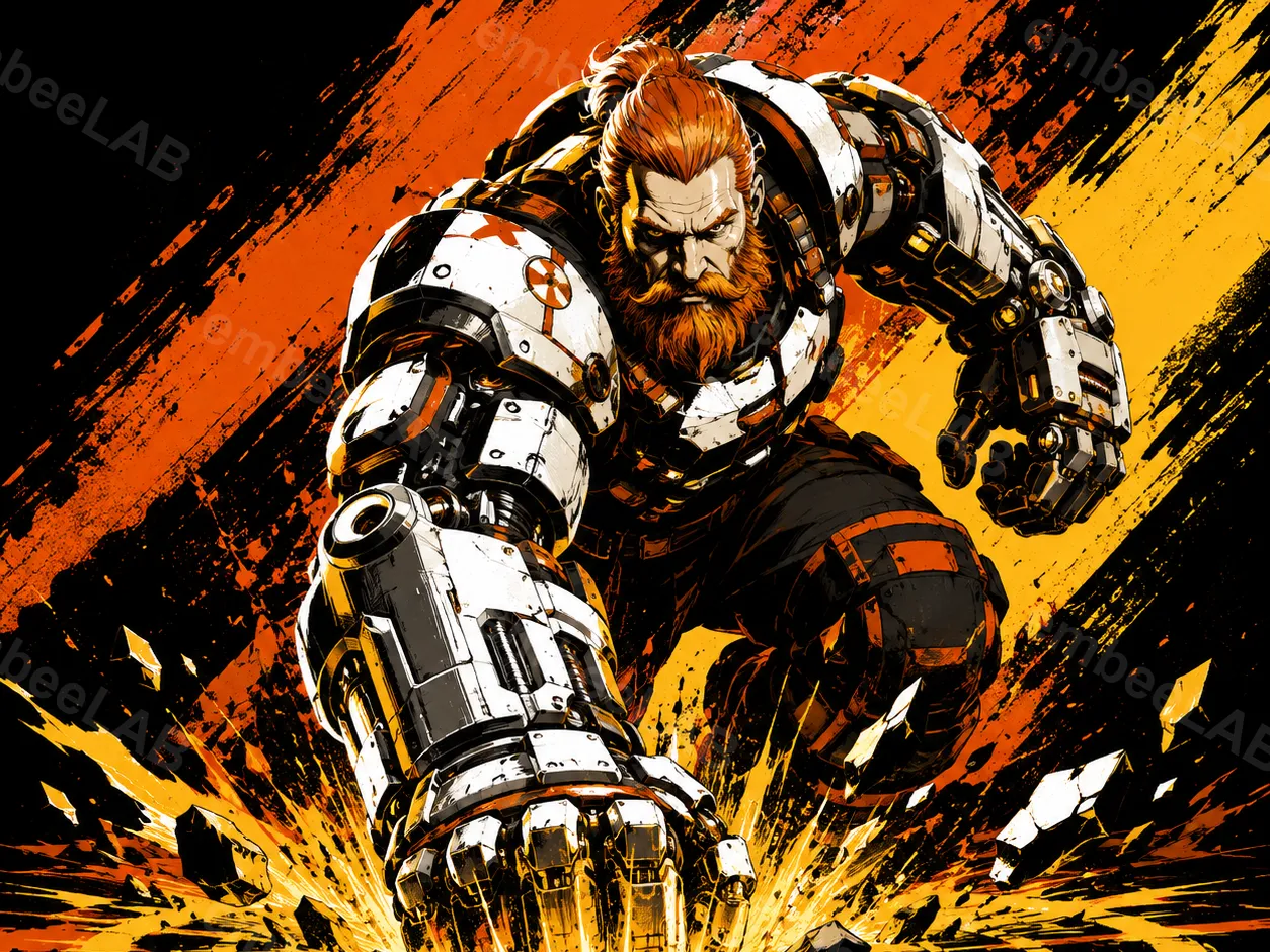 Valorant - Breach v2 Wall Art - Picture Bild Fan