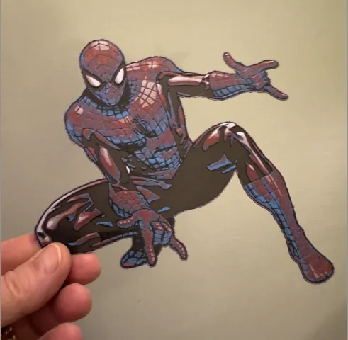 HueForge Spider man