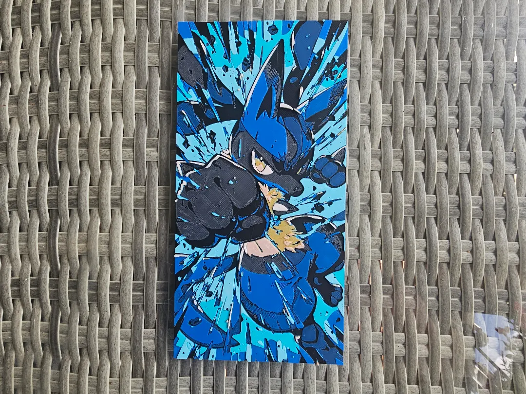 Lucario Pokemon Hueforge