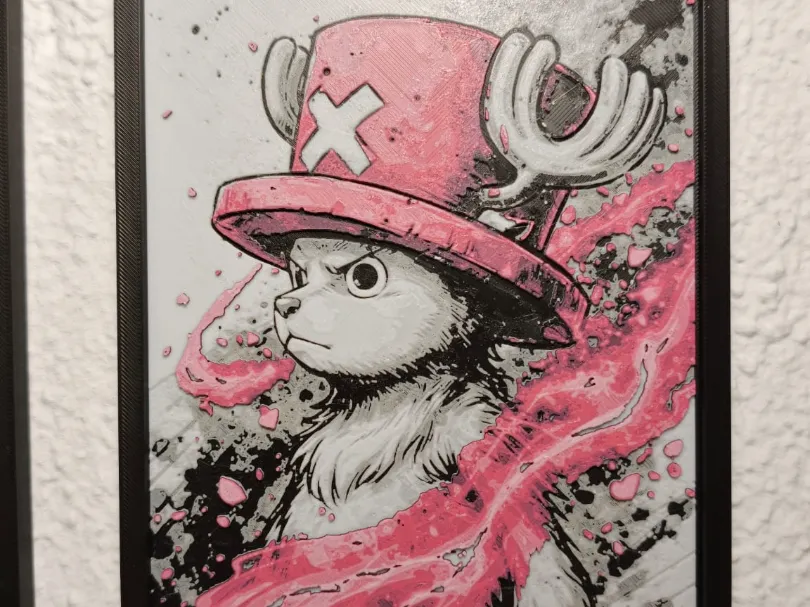 Chopper – One Piece | Arte de pared 3D Hueforge