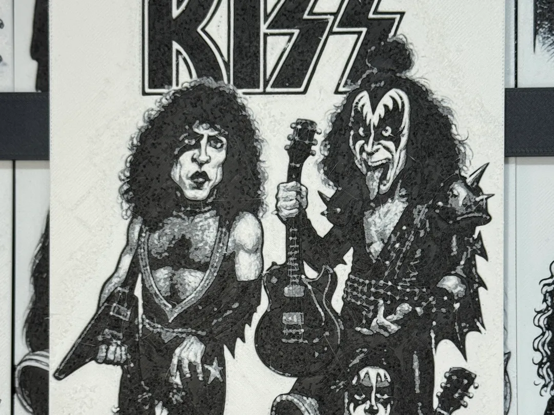 Kiss Karikatur Hue Forge