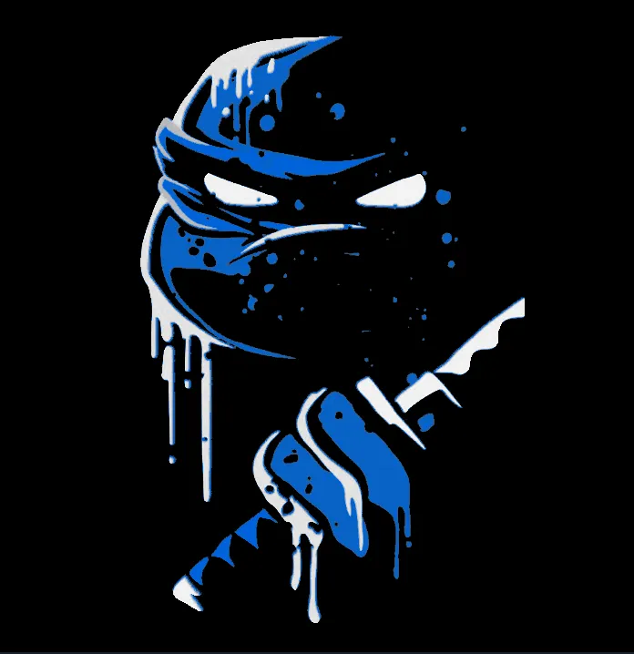 Leonardo / TMNT / Ninja Turtle / Wall Art / 2d art