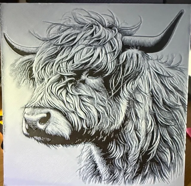 Highland Cow hue forge